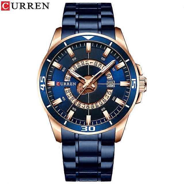 Affordable Curren Dress Watch - Waterproof & Luminous Display