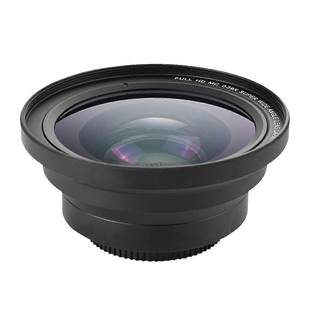 Professional 0.39X Wide Angle Lens Replacement For Video Camera Camcorders