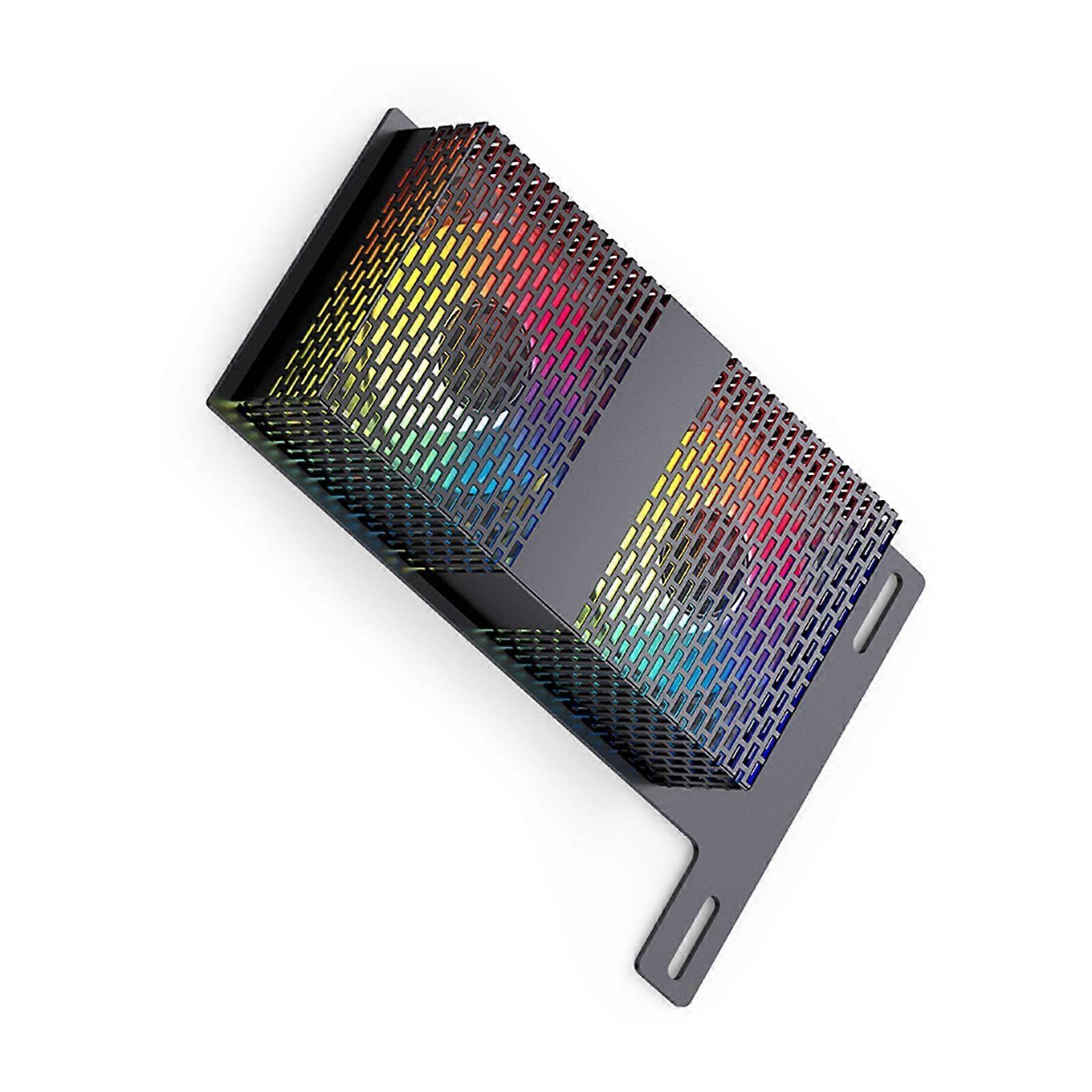 5V 3PIN ARGB Memory Heatsink Cooler for PC Gaming, RGB Lighting, Enhanced Performance Stability, Compatible with DDR4