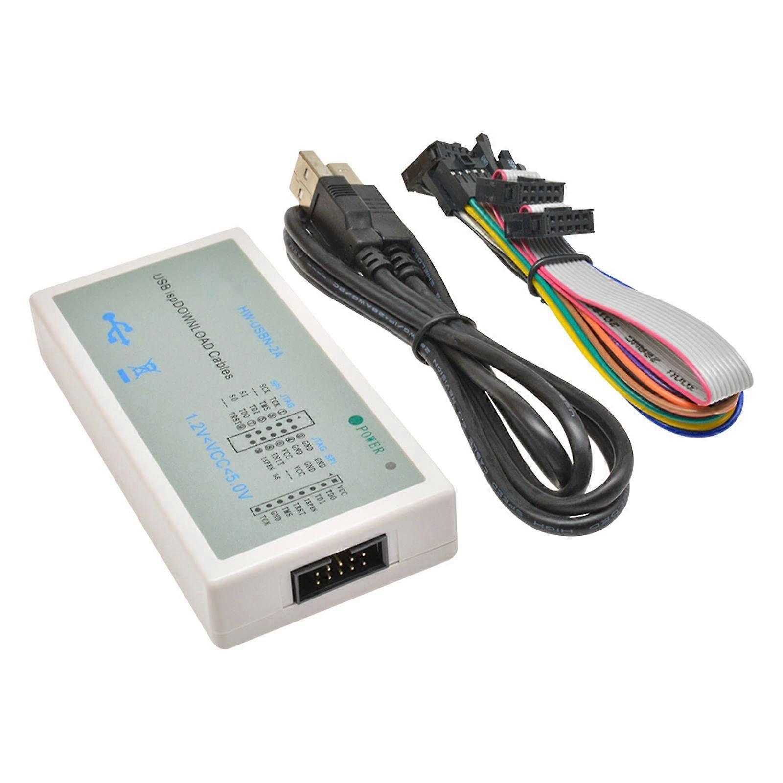 USB ISP Download Cable Development Board for Lattice CPLD Circuit Debugging, Compatible with Various Models, Compact Size