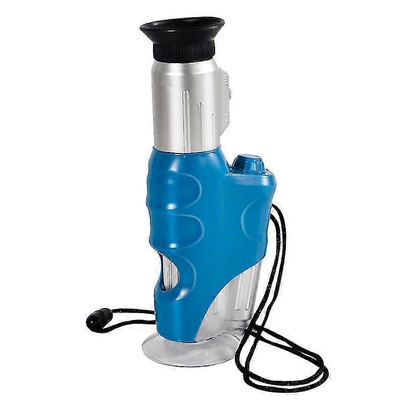 Handheld Microscope Portable Microscope With Led 60x Maganification Obeseving Micro-world Best Science Gift For Your Kids