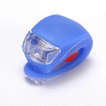 1 Pcs Bike Silicone Head Waterproof Light Front Rear Led Safety Warning Flash Light Lamp For Outdoor Sports Starlight