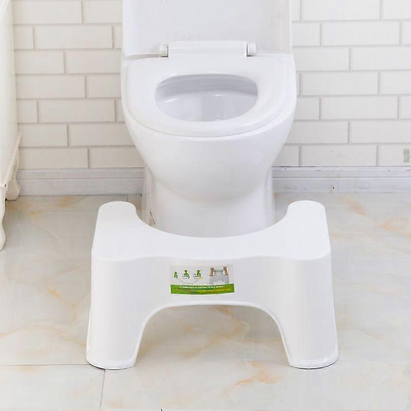 Ergonomic Physiological Toilet Stool Step for WC Non-slip Against Constipation and Hemorrhoids
