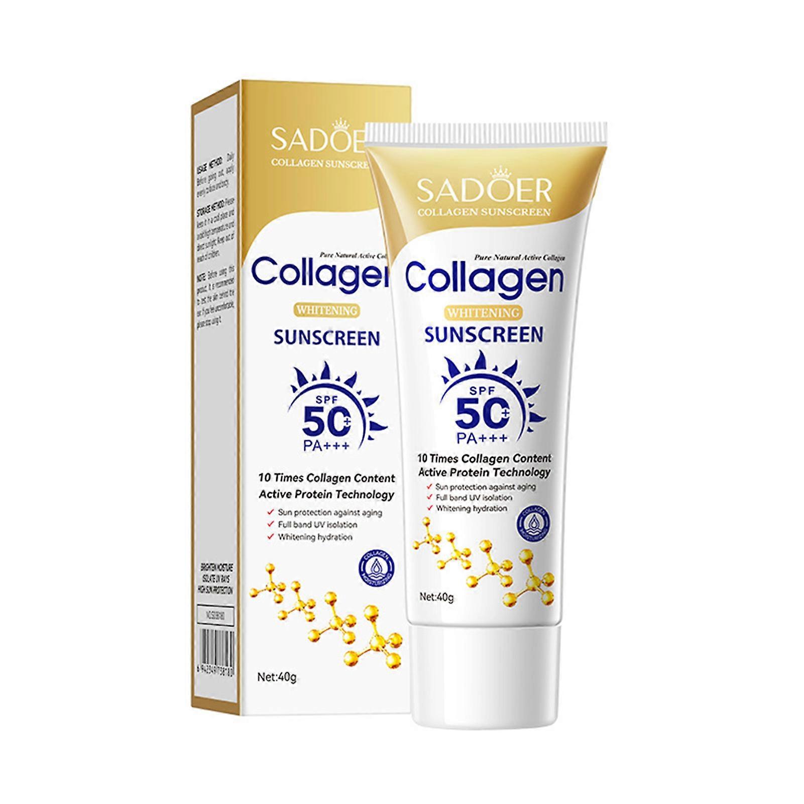 SPF 50+ Moisturizing UV Sunscreen Summer Non-Greasy Effective Daily Sunscreen