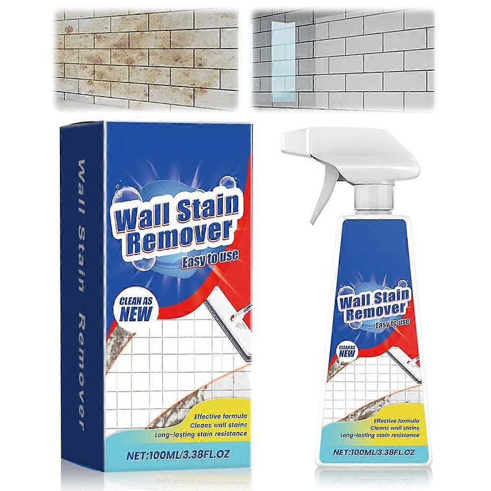 Cleaner Wall Cleaner 100ml, High-Efficiency Stain Remover for Bathroom and Toilet, Household Wall Cleaning Solution