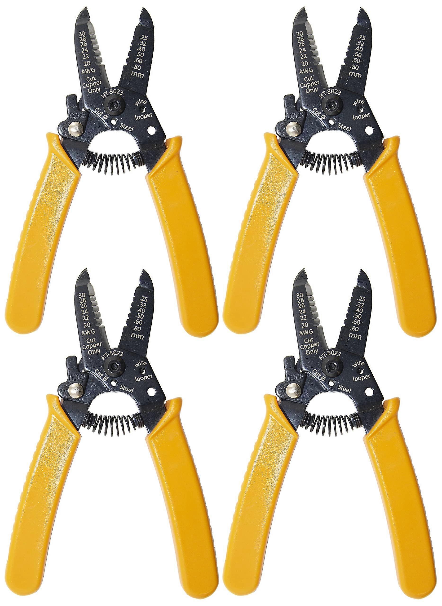 4 Pack Precision Wire Stripper/Cutter and Wire Looping for AWG 20 to 30 by