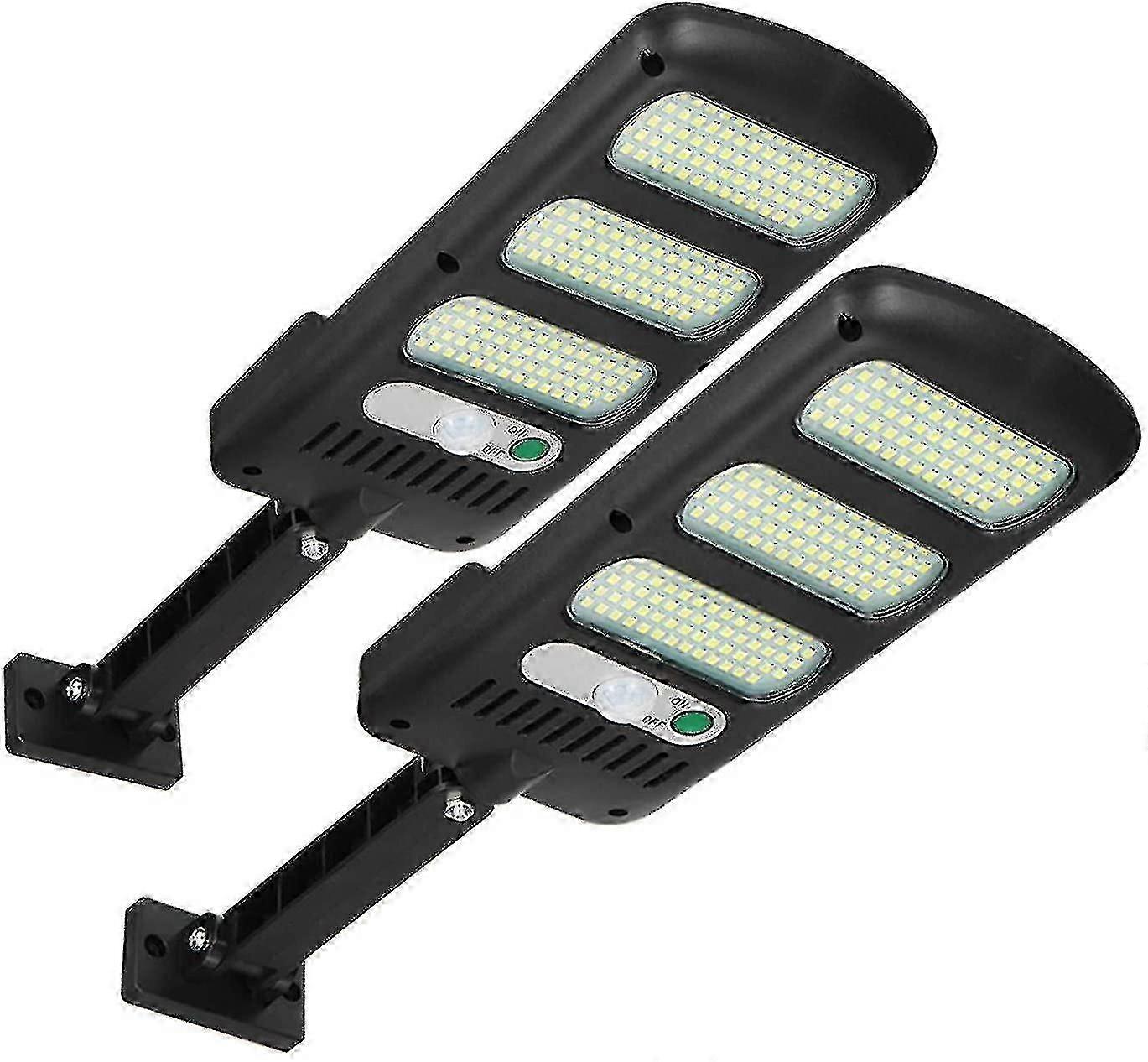 Outdoor Solar Lamps, 2 Pack 213 Led Outdoor Safety Lighting With 180 Waterproof Motion Detector Adjustable Solar Lamps
