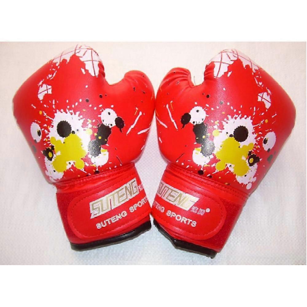 Boxing gloves for children, , eco-leather, 3-, multicolor