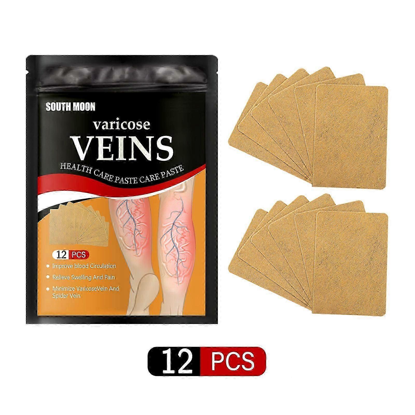 Patch de veine du pied, soulager l’obstruction des vaisseaux variqueux et la protrusion Compresse Patch de soins veineux