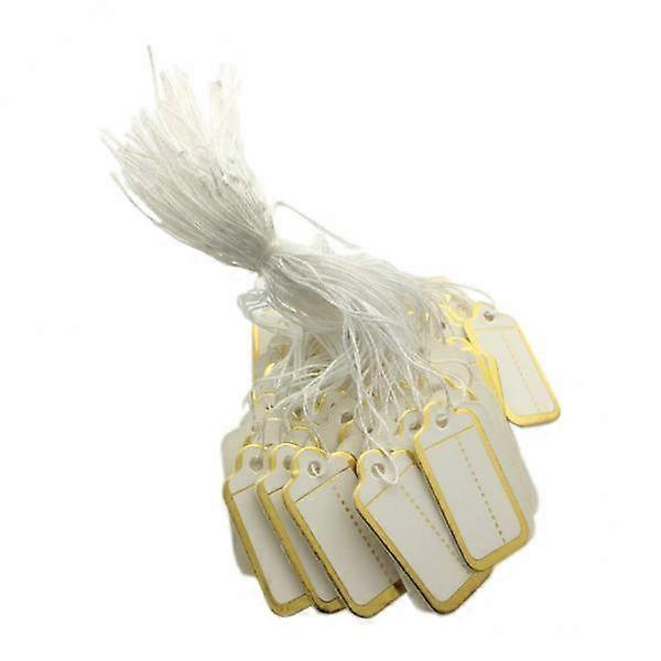 7x White Marking Tags Price Tags Writable Display Labels