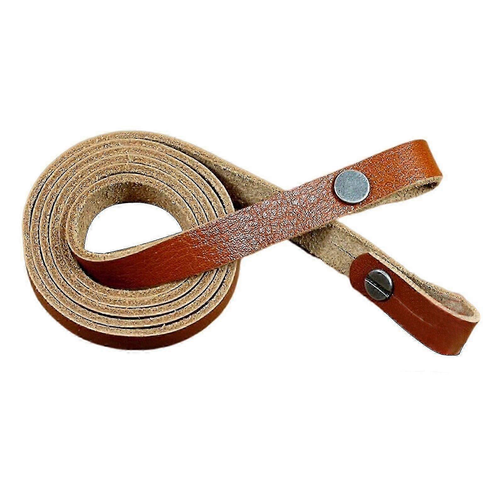 Handcrafted Genuine Leather Binocular Camera Neck and Shoulder Strap with DC Compatibility