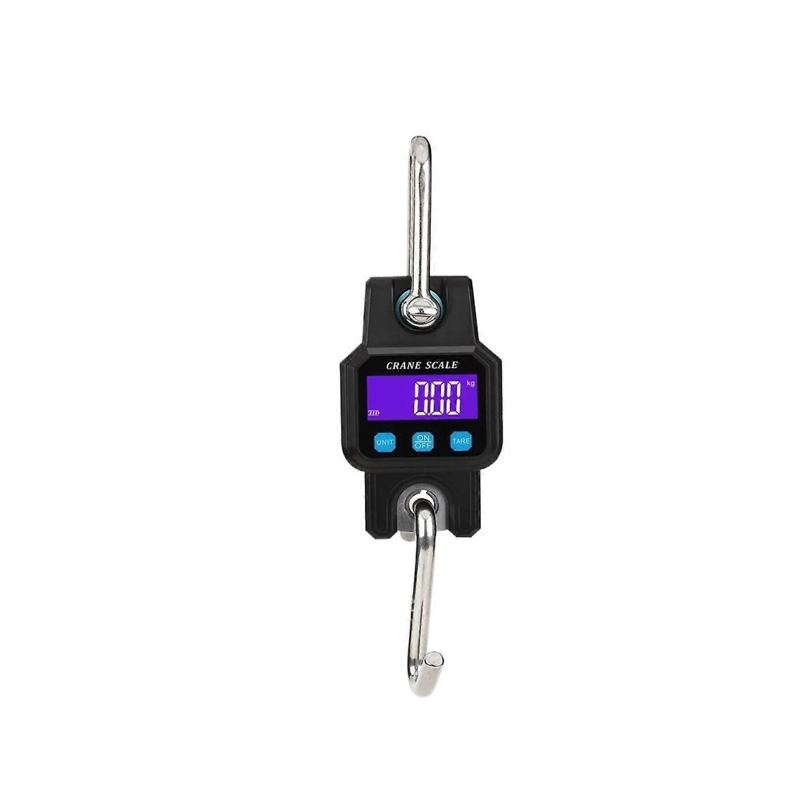 Hanging Scale, 300KG/ 600LB Crane Scale Digital Electronic Weigher Hanging Rechargeable Industrial Hook Scales Unit Switch,Very Sturdy