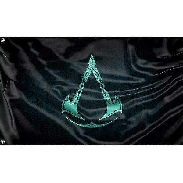 Assassin's Creed, Valhalla Flag Μοναδικός Σχεδιασμός, 3x5 πόδια / 90x150 cm4x6Ft/120x180 cm μέγεθος TTQ424