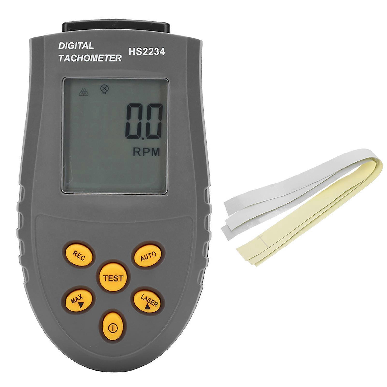 HS2234 Tachometer Non Contact Digital Display Speedometer Digital Tachometers