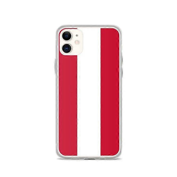 Phone Case - PIXELFORMA - iPhone 11 - Austria Flag - Flexible - Shockproof