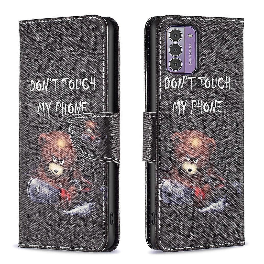 Colored Drawing Pattern Leather Phone Case