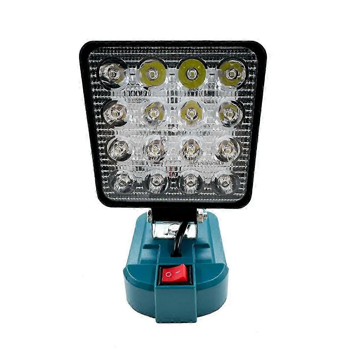 LED Work Light Flashlight compatible Makita 18V Li-Ion Battery Flood Lamp-fo shan