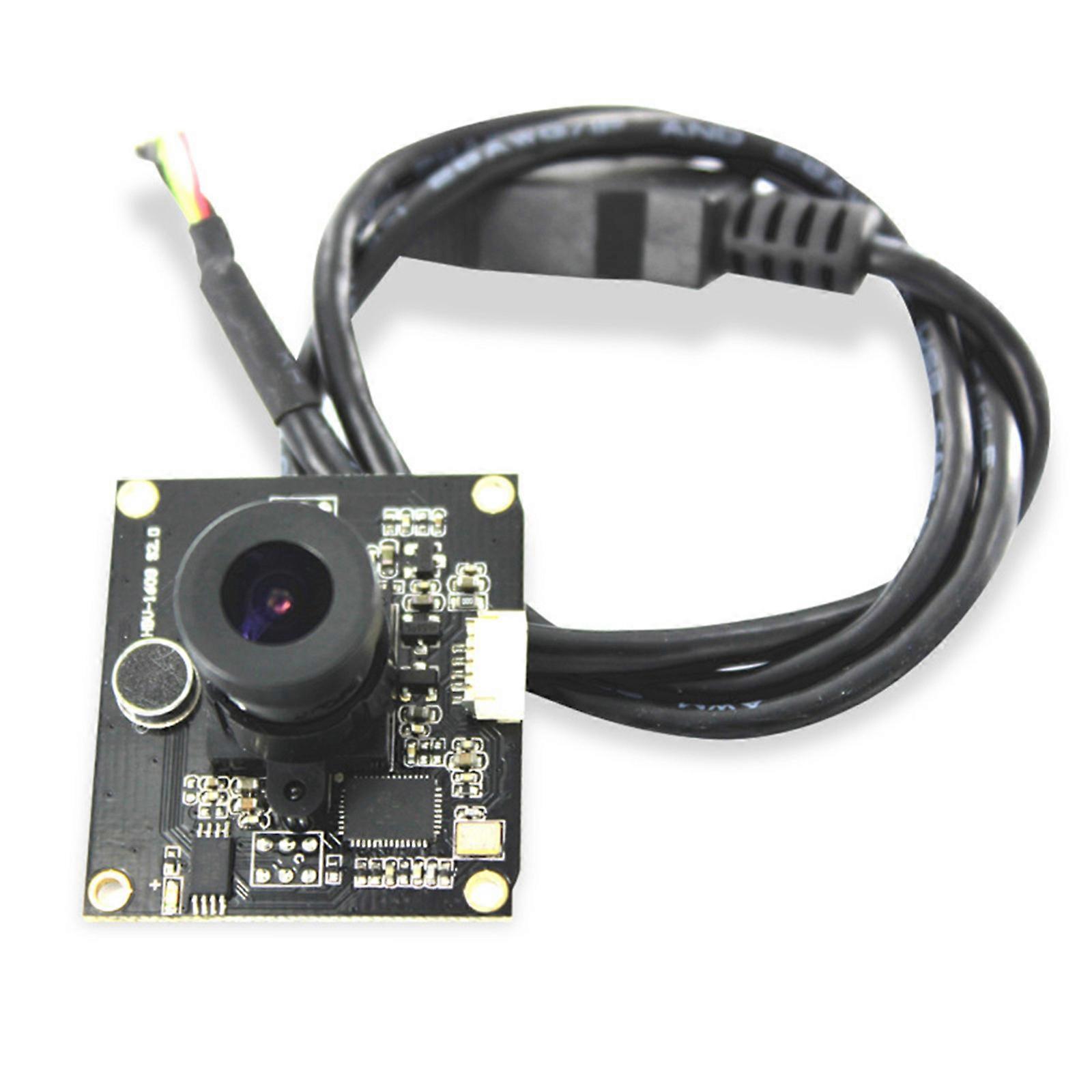 USB 1600x1200 OV2643 Video Camera Module 2MP 120° Wide Angles Manual Focus Lens Monitoring Module Plug and Use