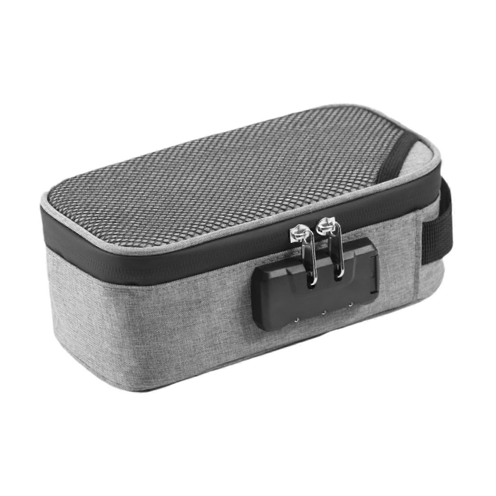 Smell Proof Bag with Combination Lock Odor Proof Stash Case Container Lock Box