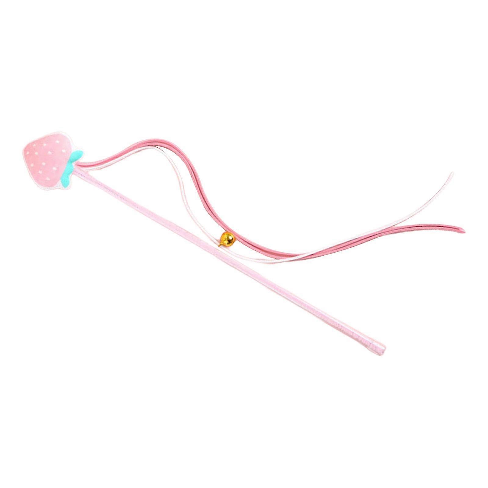 Funny Cat Teaser Wand Interactive Toy Exercise Chew Toy Training Rod for Outdoor