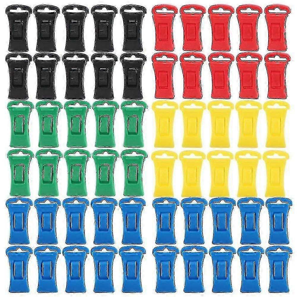 100 Sock Clips For Washing Machine And Dryer With Hooks, Portable Hook Sock Clips Directly In The Drawer Without Folding