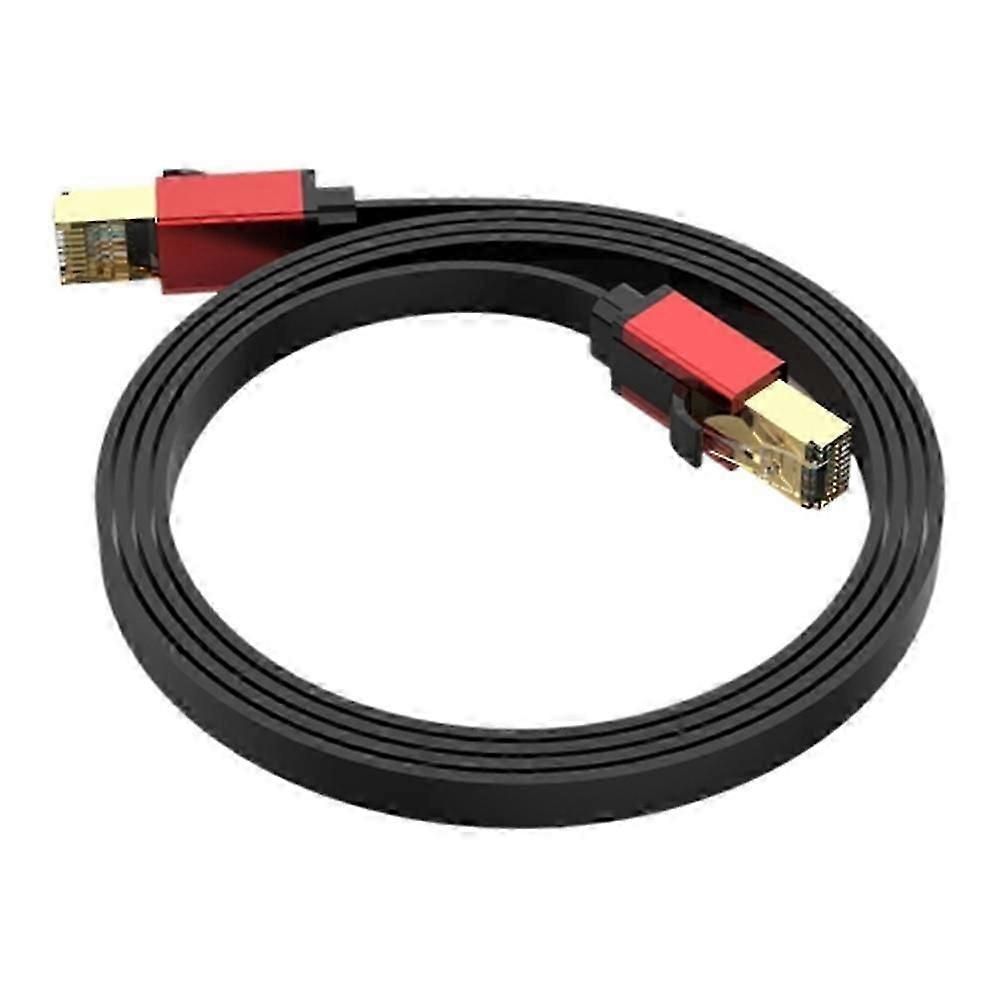 5m Cat 8 Ethernet Cable High Speed 40gbps 2000mhz Rj45 Network Cord For Router Gaming Console - Gold
