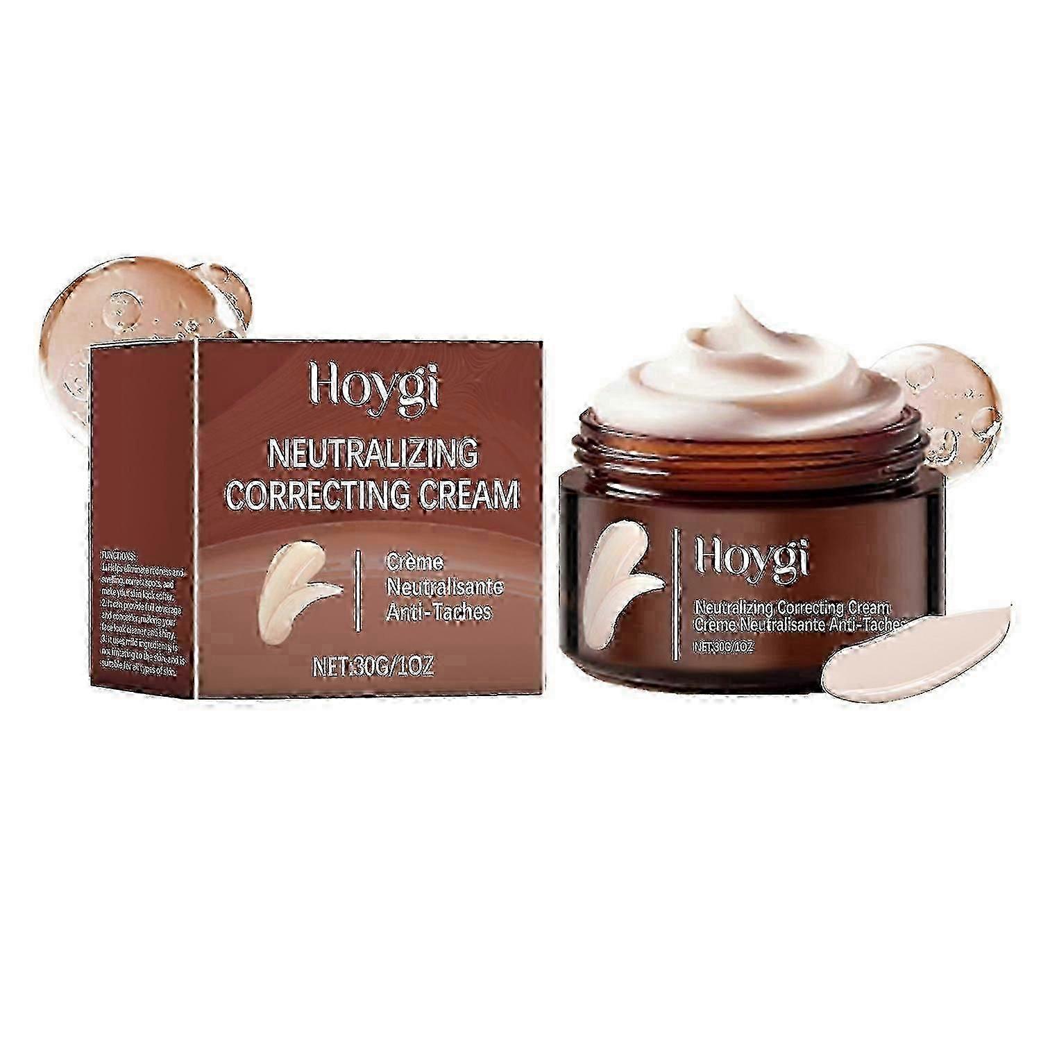 Hoygi Moisturizing And Moisturizing Liquid Foundation, Which Modifies Blemishes And Natural Conceale