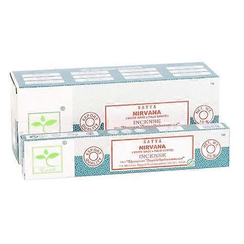 Satya Nirvana Earth Räucherstäbchen (6er-Pack)