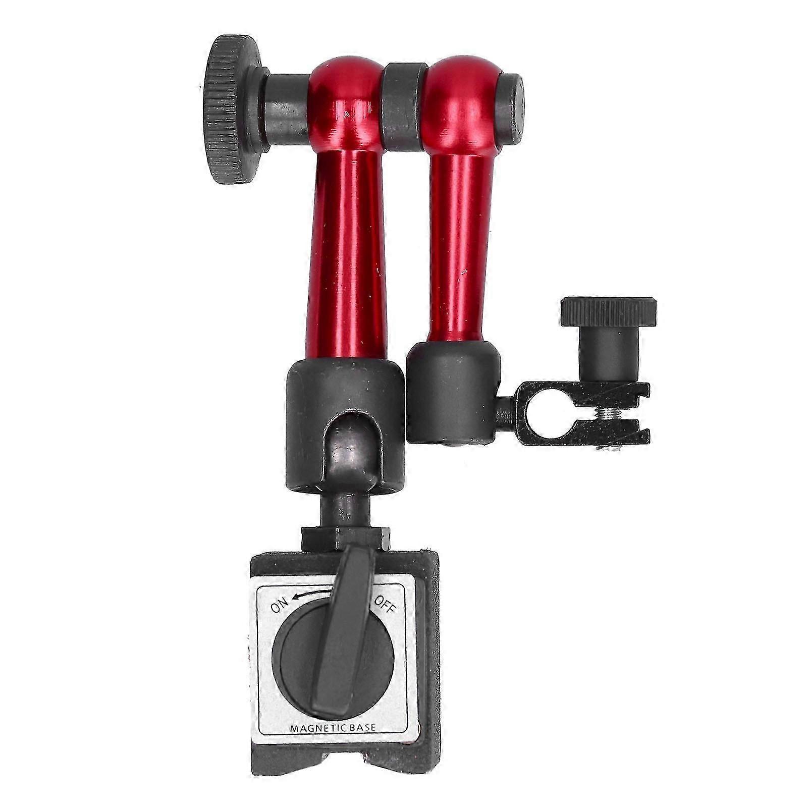 Switchable 3-Joint 360° Rotating Mini Magnetic Base for Dial Indicators,Universal for Various Brands