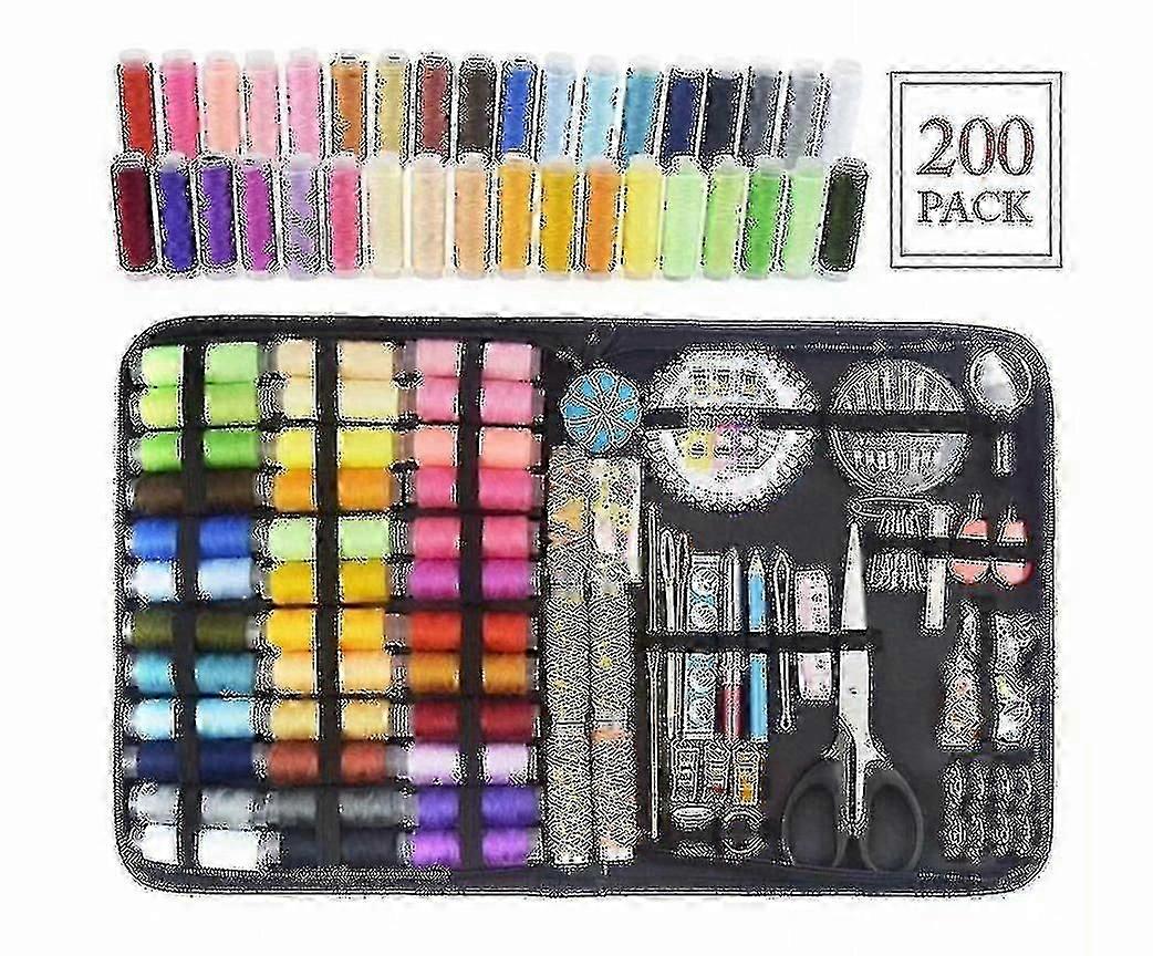 Sewing Kit, Sewing Box, Sewing Set, Rectangular Sewing Set, 200 Piece Set