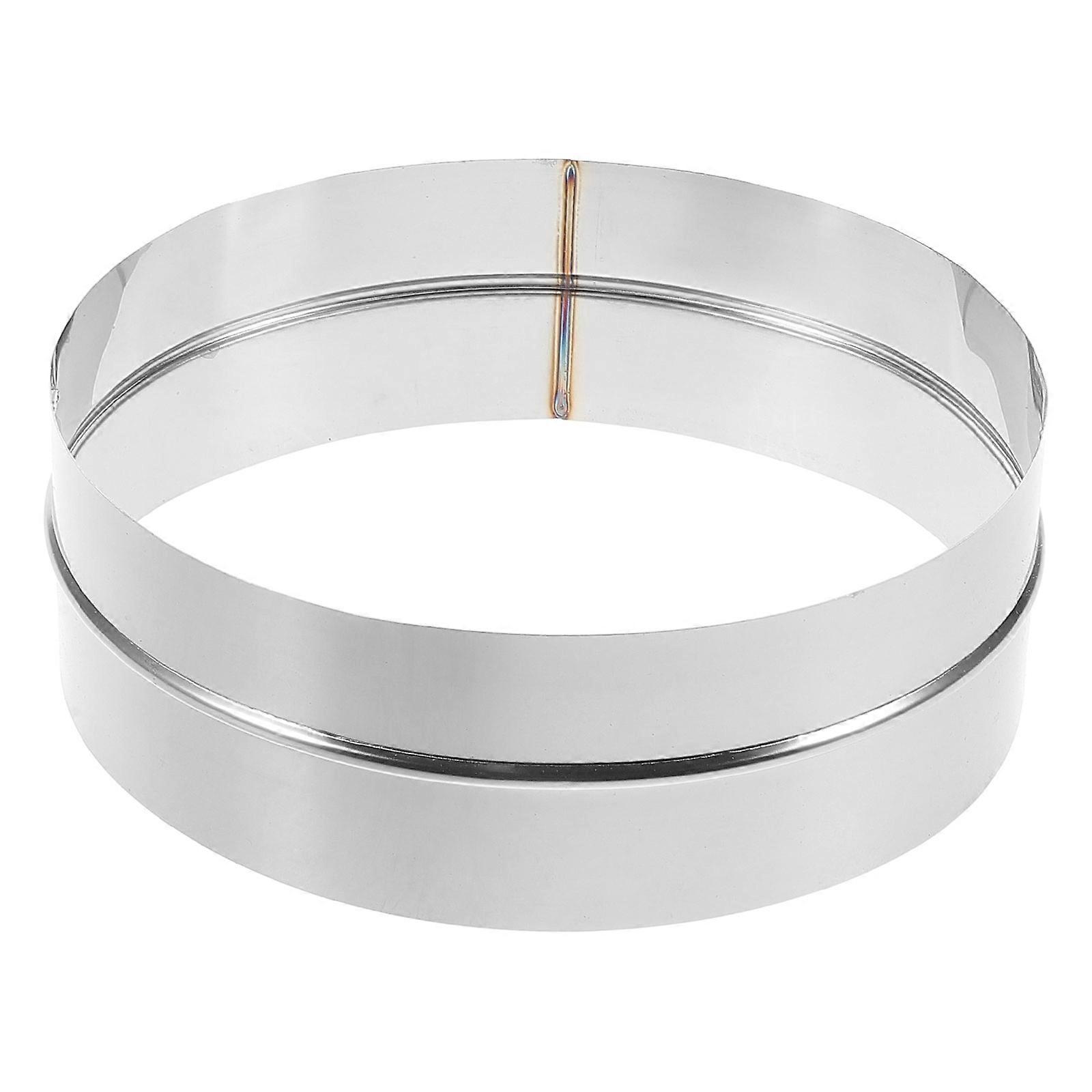 Ducting Components Duct Connector for Restaurants and Hotels Enhanced Stability 6.7 6.7 2.4in Stainless Steel Material 1Pack