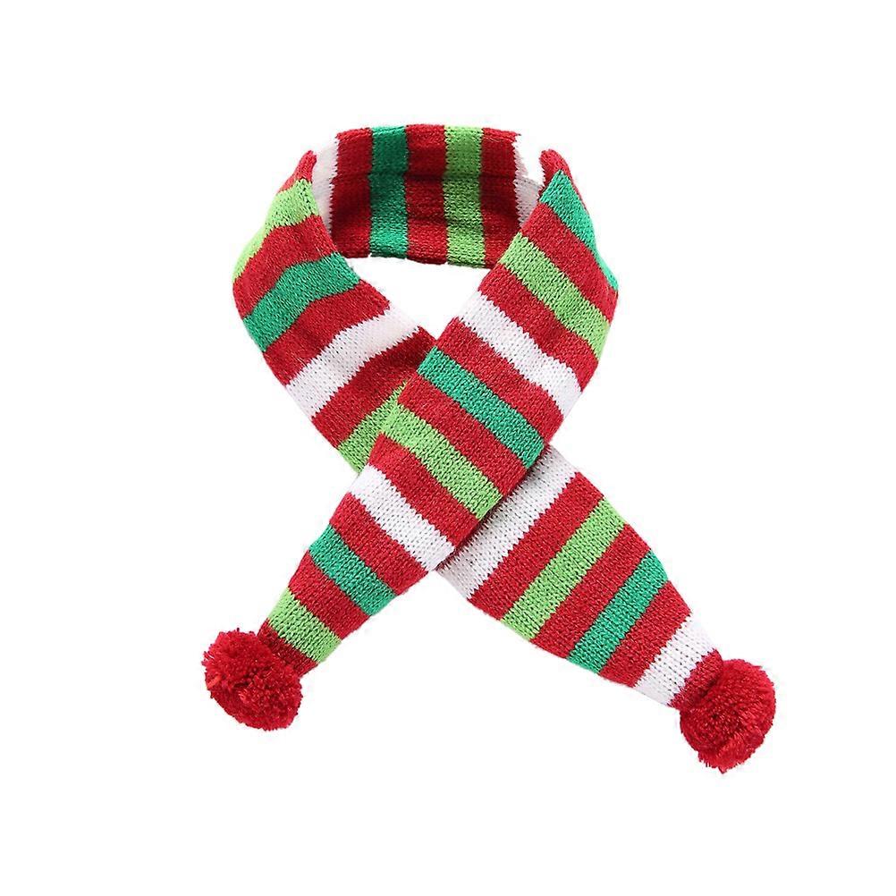 犬の首のスカーフかぎ針編みのペットスカーフは暖かく保つ細かい技量マルチ70x9cm 1パック
