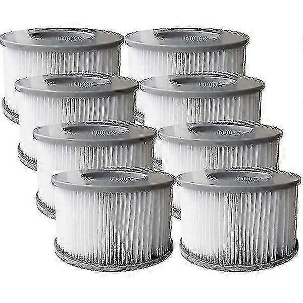 8 cartucce filtranti di ricambio di alta qualità per vasche idromassaggio e piscine termali Mspa -- - -sy SZRH A-F