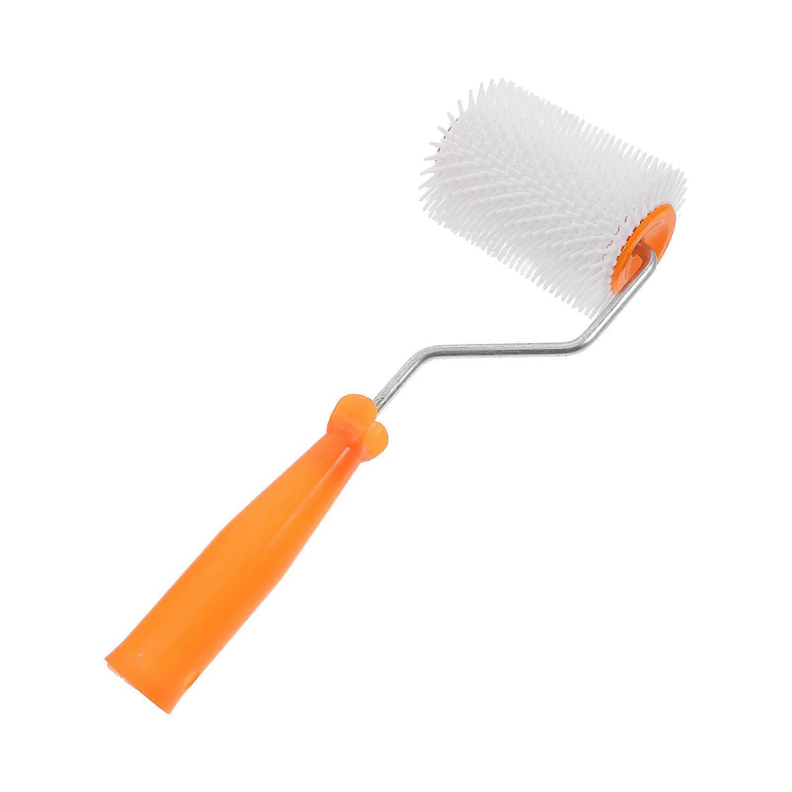 Self Leveling Cement Tools Spiked Roller Brush Painting 1Set