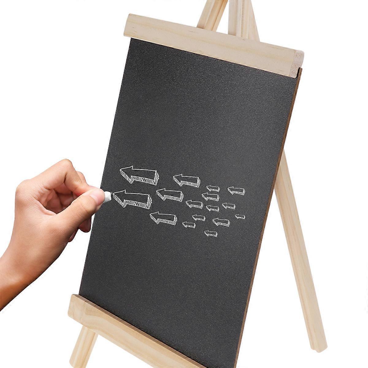 Mini Chalkboard Wooden Message Board for Store Restaurant Erasable 1Pcs