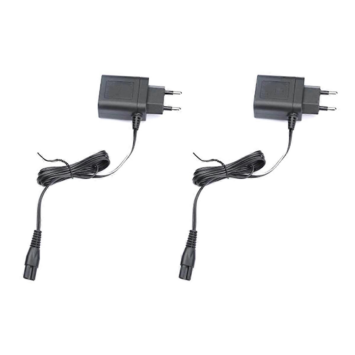 2X 15V 5.4W Adapter Charger for HQ8 HQ8505 HQ8500 HQ6070 HQ6073 HQ6076 PT860 AT890-EU Plug