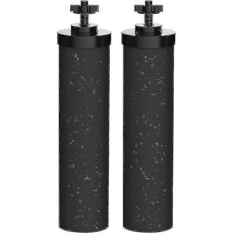 2pcs per Berkey nero naturale materiale filtrante acqua purificazione elementi