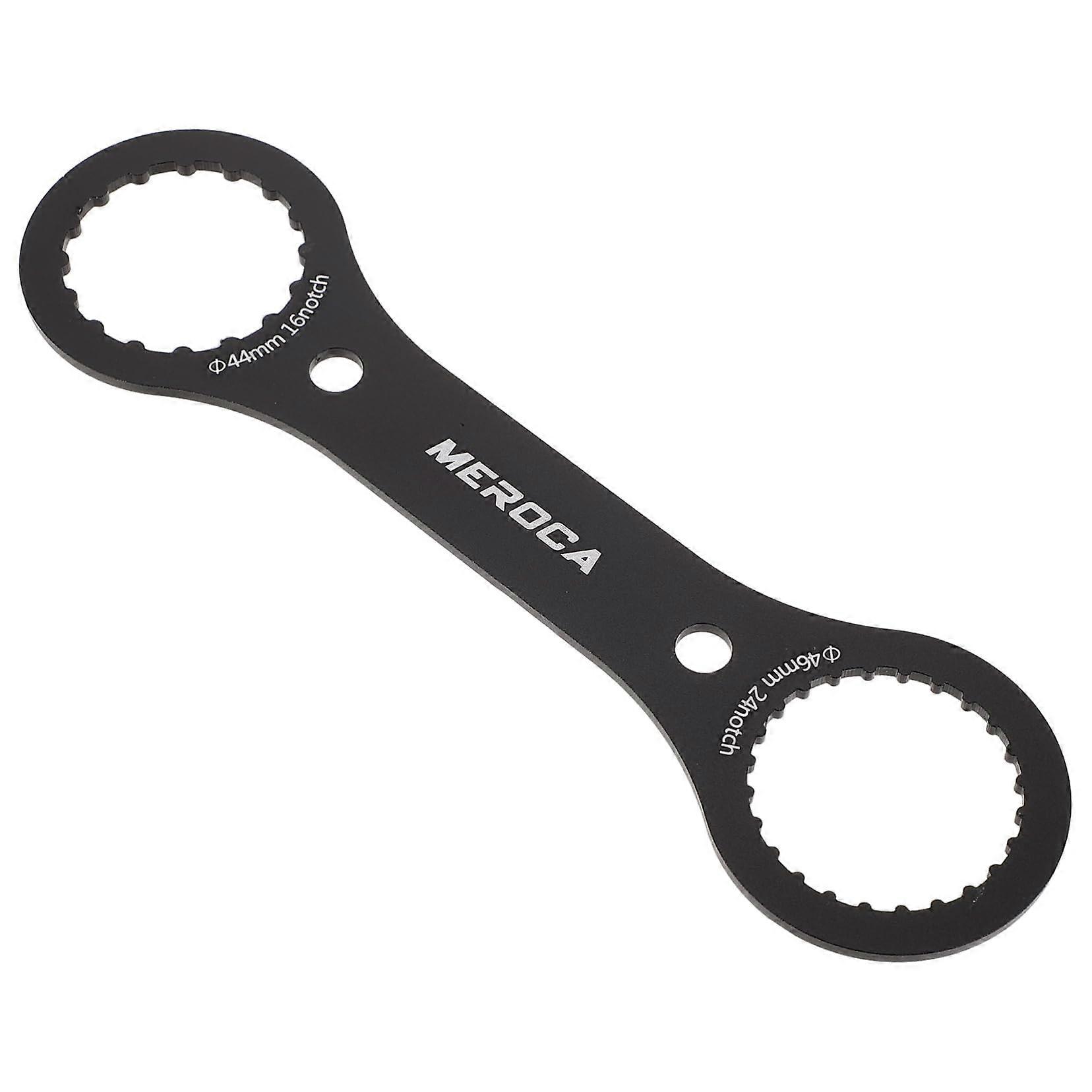 Bottom Bracket Wrench Forged Wrench Bicycle Repair Fix Distance Bicycle Shaped Bicycle Crankset Remover Bottom Bracket Tool 1