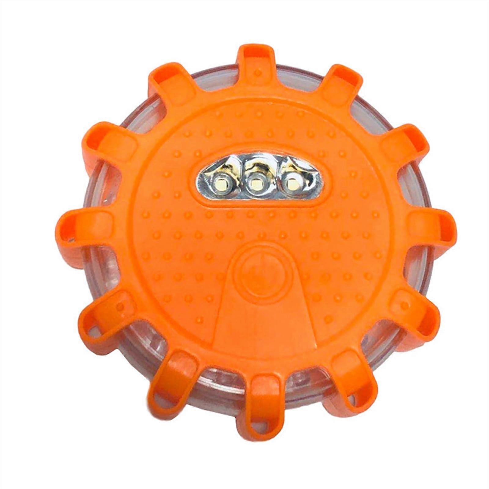Rotating Beacon Warning Light with Magnetic Base That Replaces Warning Triangle