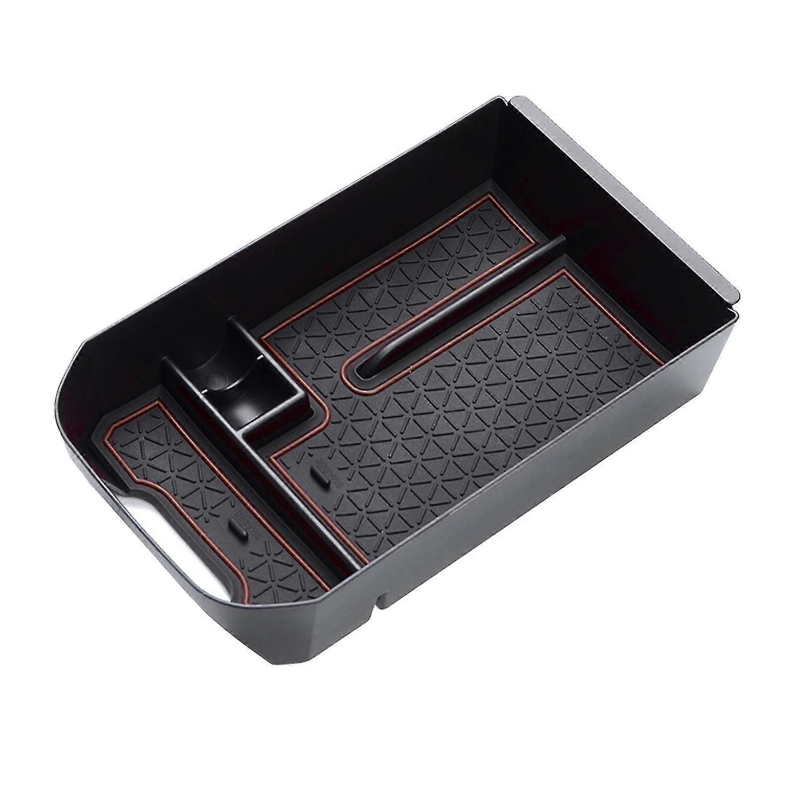 Storage Box Zyibo Fit 19-20 RAV 4 Console Holder Tray Brown