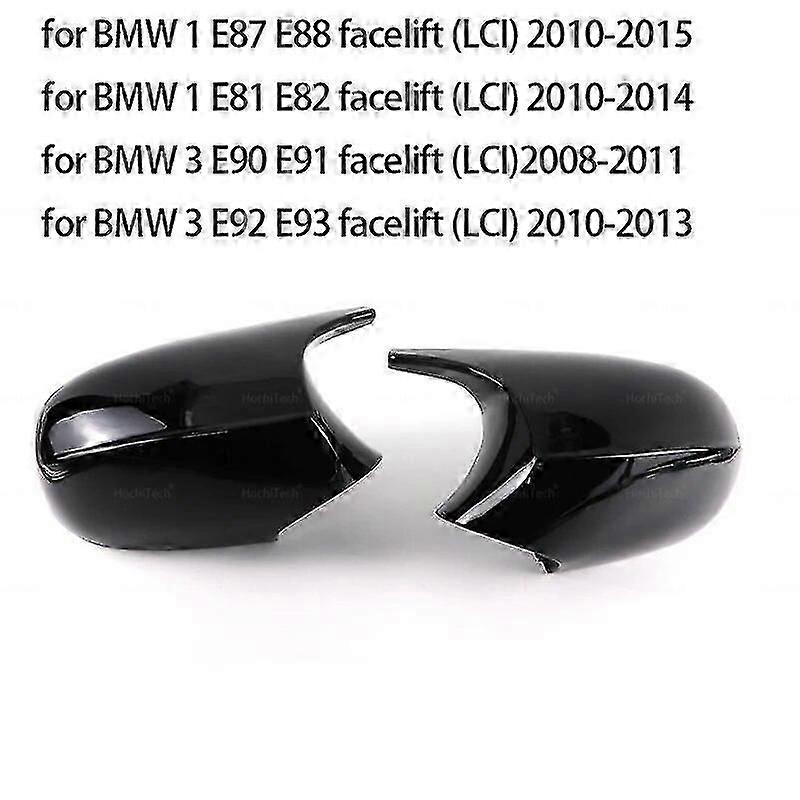 BMW 3 1 Series E90 E91 E92 E93 E81 E87 E82 E88 M Style Rearview Mirror Cap Trim