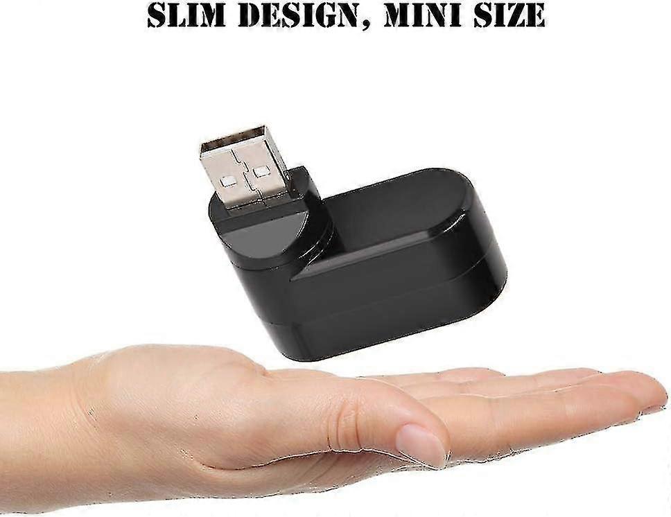 Usb Hub, 3-port Usb 2.0 Hub Mini Portable Usb Splitter High Speed Expansion Multi Usb Hub Adapter