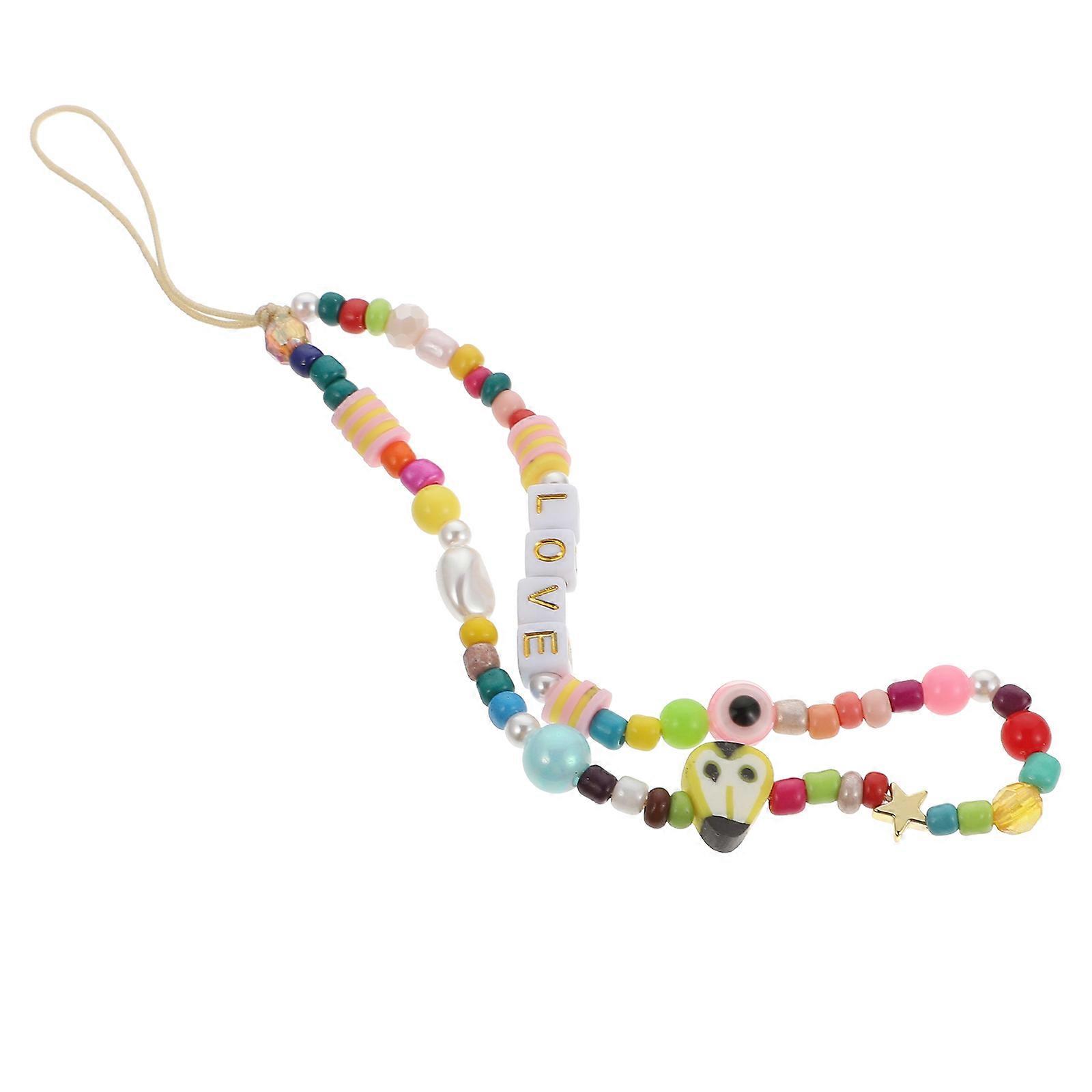 Phone Strap Lanyard Assorted Color Elegant Style Various Occasions Durable Hanging Rope 18X5X0.5CM 1Pc