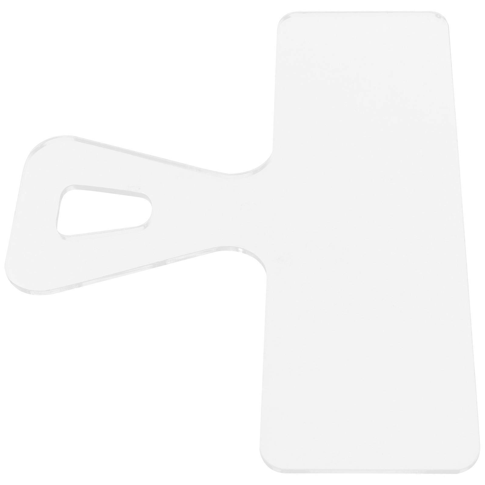 Template Woodworking Acrylic Tracing Stencil Woodworking Projects Rectangle 25.00X20.00X0.30CM 1Pack