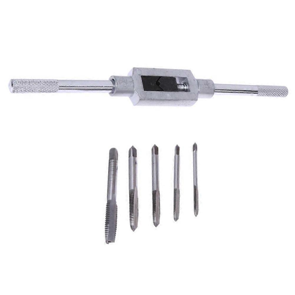 Broken Screw Extractor Tool Screw Extractor Silver Work in Narrow Spaces Vanadium Steel 6Set