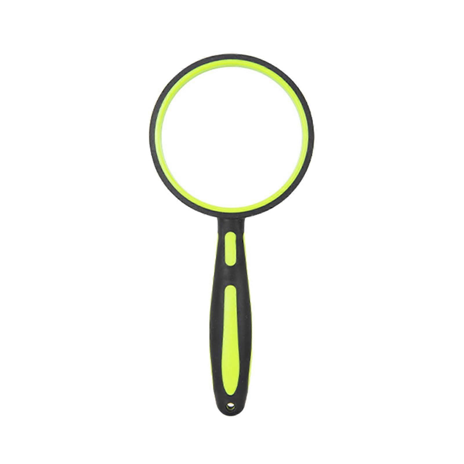 4X 6X Magnifying Glass Magnifying Objective Lens For Jewelry Coin Stamp Inspection Reader Science 110/85/70/60 Mm Dia Black Green 70mm