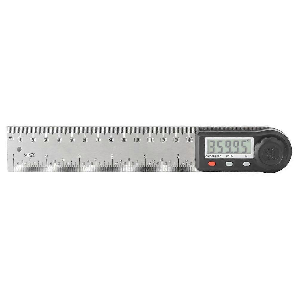 Electronic digital display angle gauge 0 - 360° measurement multifunctional carpenters ruler