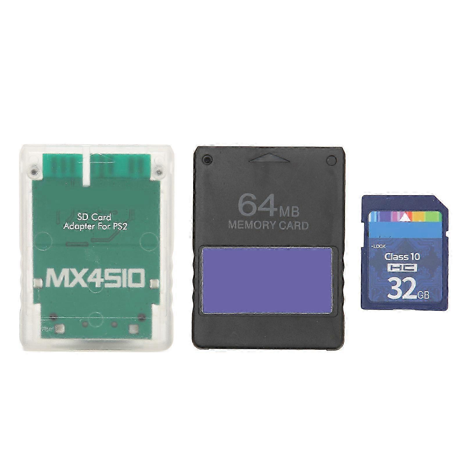 Plug and Play Storage Card Reader with 32G Storage Card for Slim Game Consoles