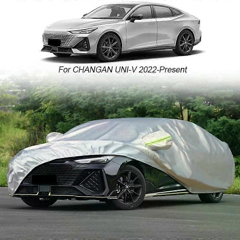 Full Car Cover Rain Frost Snow Dust Waterproof Protect For CHANGAN CHANA CX70 EADO PLUS RAETON CC UNI-K UNI-T UNI-V Accessories-fj