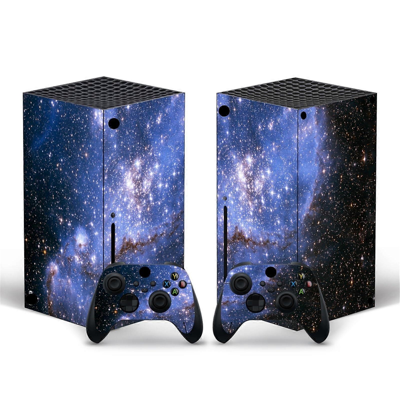Vinyl Stickers Skin for Xbox Series X Console with Free Wireless Controller Decals, Bubble-Free, Custom Fit